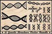 Genetic Structure Vector Bundle, an Illustration by yasushie (Thumbnail 1 of 4)