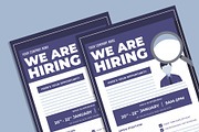We Are Hiring flyer, a Flyer Template by AdamHasan (Thumbnail 3 of 3)