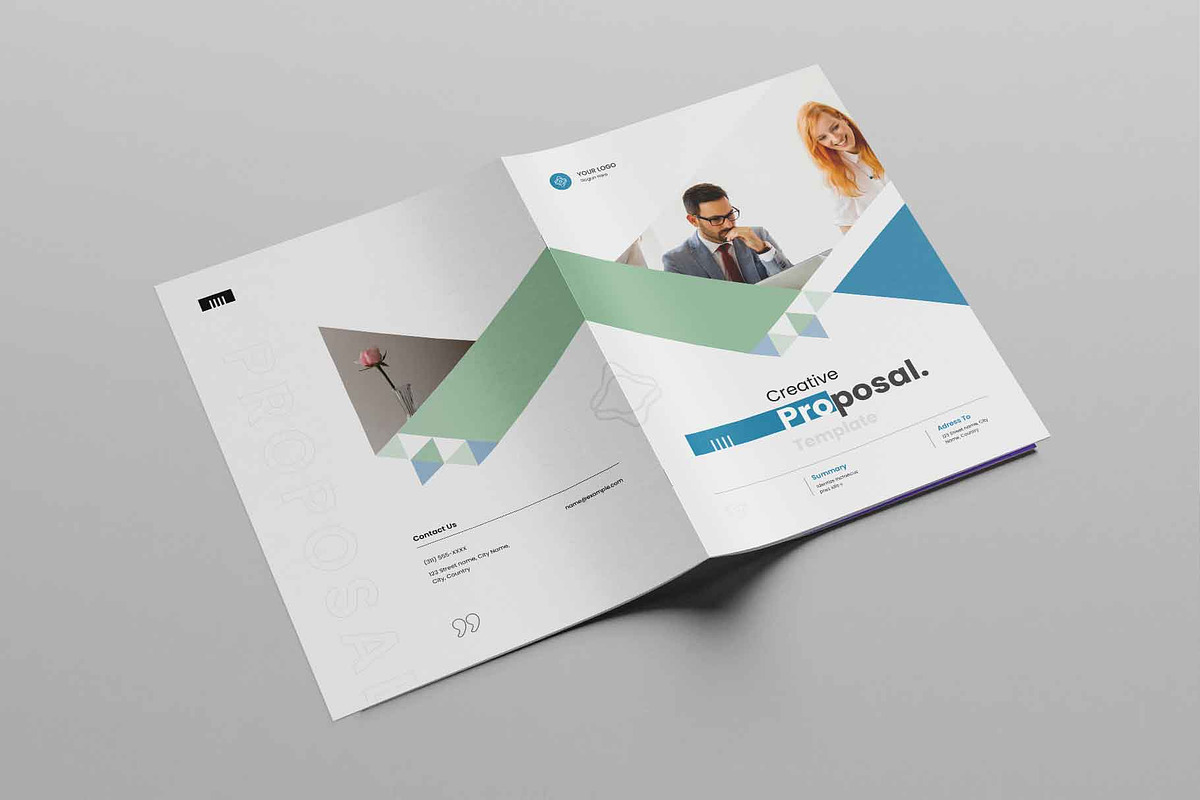 Creative Proposal, a Brochure Template by KreateTribe (Photo 7 of 8)