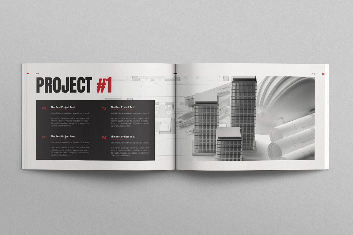 Architecture Portfolio Landscape, a Brochure Template by E-Type (Photo 4 of 12)