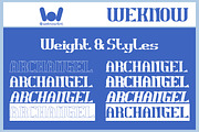 Archangel font, a Serif Font by weknow (Thumbnail 7 of 8)