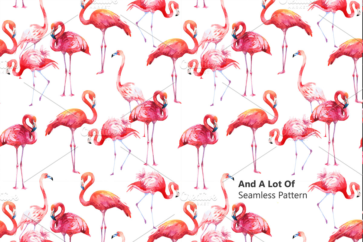 Hello, Flamingos!, a Graphic by Mona Monash (Photo 7 of 9)