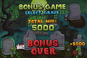 Zombie slots game KIT, an Illustration by Saranai Store (Thumbnail 7 of 11)