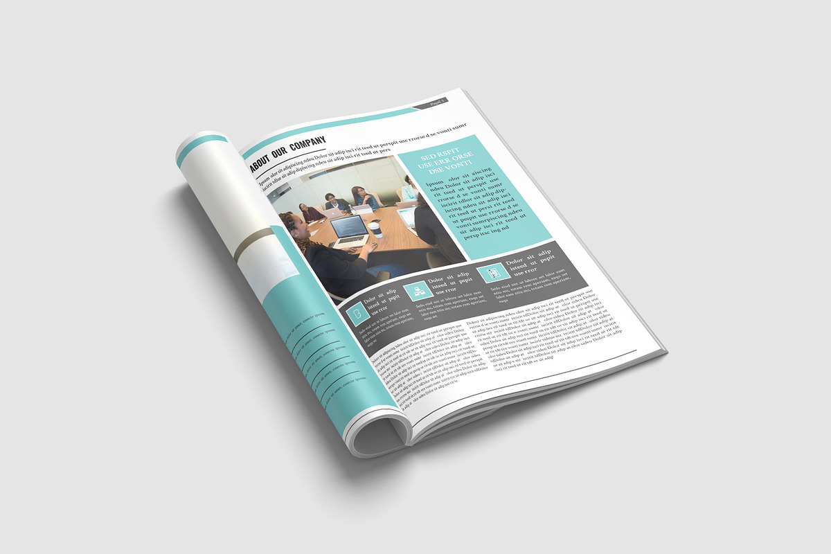 Business Brochure Template, a Brochure Template by Template Shop (Photo 4 of 12)