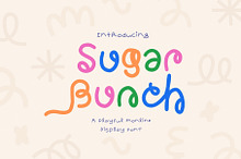 Sugar Bunch Playful Monoline Display
