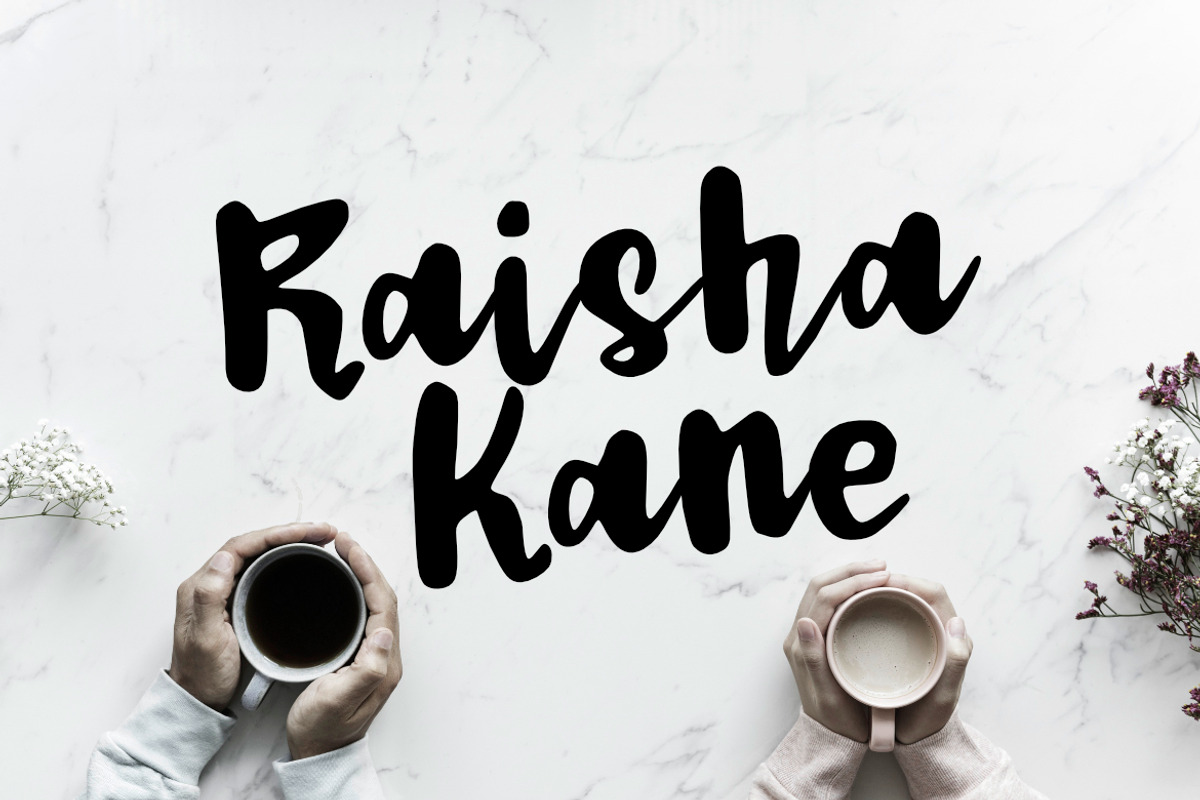 Vintage Ink Brush Font preview 4