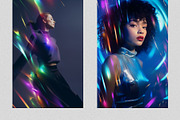 Kaleidoscopic Light Streams Overlays, a Brushes & More by PhotoSpirit (Thumbnail 4 of 8)