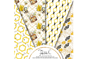 Stay Beetiful Paper Pack, a Pattern Graphic by HeidiCIllustration (Thumbnail 4 of 5)