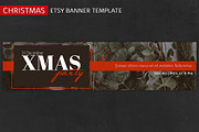 ETSY Christmas Banner Template, a Templates & Theme by illycreative (Thumbnail 8 of 16)