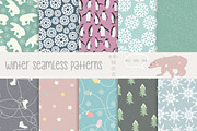 Winter patterns, a Pattern Graphic by Julia Dreams (Thumbnail 4 of 6)