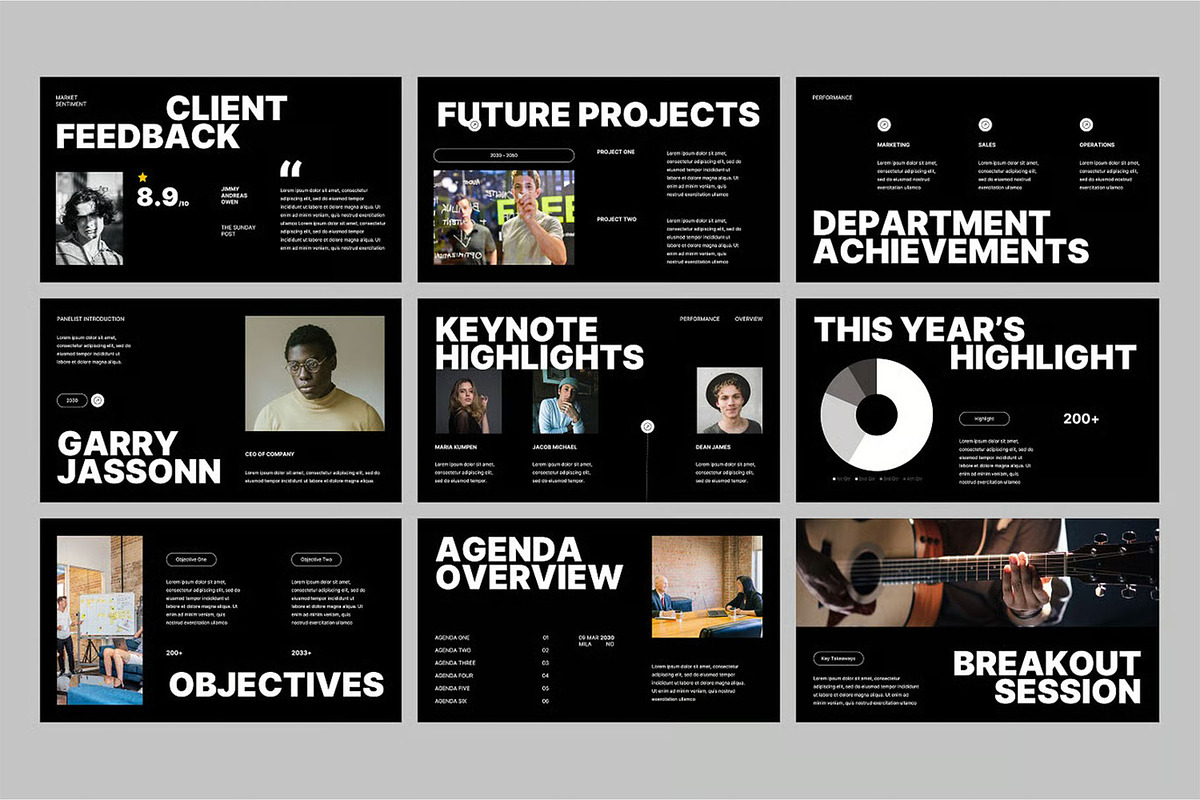 Event Meeting Powerpoint preview 3