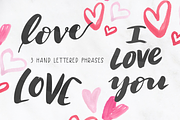 Hearts Love Watercolor Clipart, an Illustration by Emerald & Ivy Studios (Thumbnail 4 of 4)