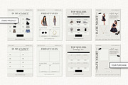Fashion Blogger LTK Canva Template, a Social Media Template by Deb Creative Studio (Thumbnail 6 of 10)