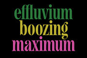 Newsagent, a Font by Simon Walker (Thumbnail 4 of 8)