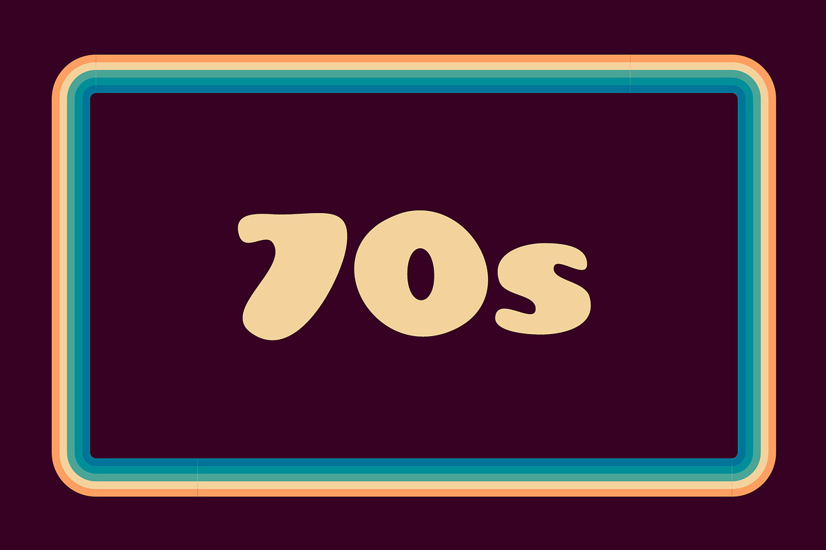 Groovy Disco 70s Font, a Font by vladocar (Photo 2 of 6)