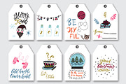 Christmas Gift Tag Templates, a Card Template by OlgaRom (Thumbnail 6 of 7)