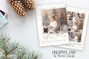 Christmas Card Template, a Card Template by Rovena Design (Thumbnail 1 of 2)