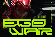 NCL BRAYQOSE - Cyberpunk Font, a Sans Serif Font by Enxyclo Studio (Thumbnail 3 of 13)