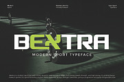 Bextra - Modern Sport Font, a Sans Serif Font by Flawless And Co (Thumbnail 1 of 10)
