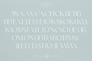 CHLARA | Modern Ligature Serif, a Sans Serif Font by Krismagraph (Thumbnail 8 of 12)