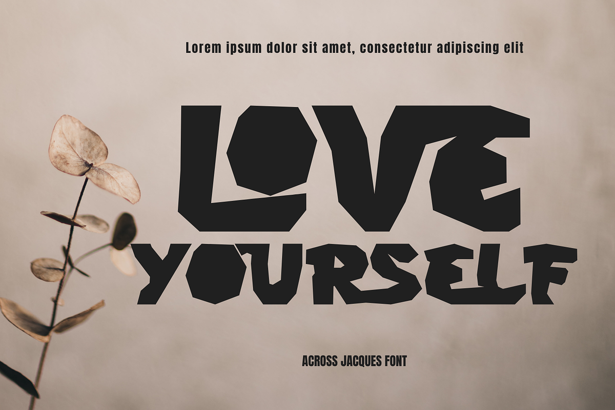 ACROSS JACQUES - DISPLAY FONT, a Sans Serif Font by 177Studio (Photo 2 of 8)