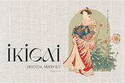 Ikigai Oriental Vintage Design Set, an Object Graphic by Beauty Drops (Thumbnail 1 of 12)