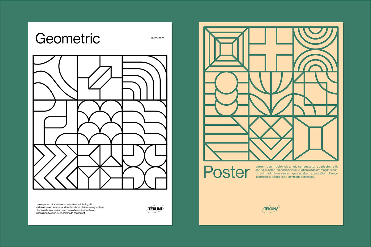 Square Forms Vol 2, an Outline Icon by Tekuni (Photo 11 of 12)