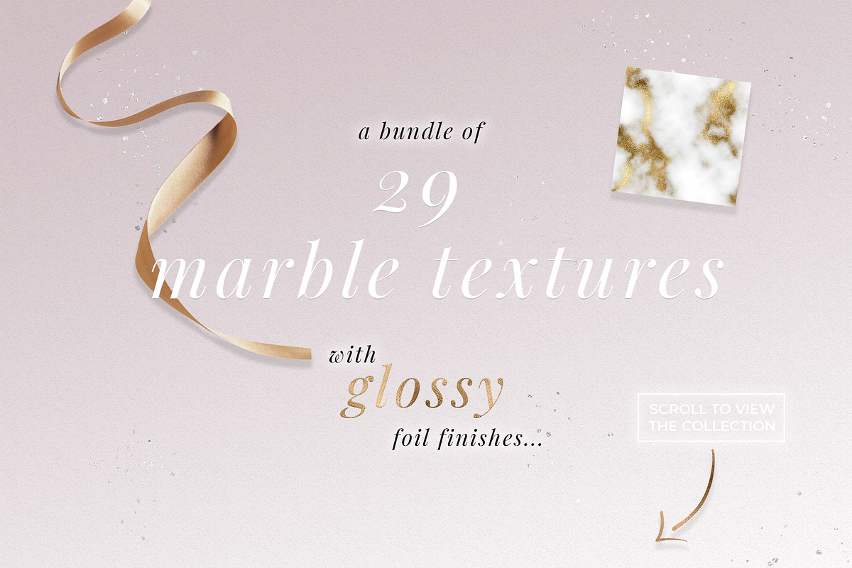 Foil Marble Texture Bundle, a Texture Graphic by Pretty Bloom Designs (Photo 2 of 5)
