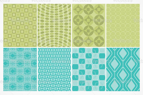 Funky Retro Vector Patterns