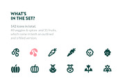 PLANTICONS - line icons & glyphs, an Outline Icon by matcha studios (Thumbnail 2 of 6)