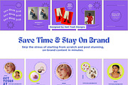Funky Instagram Carousel Templates, a Social Media Template by Hell Yeah Designs (Thumbnail 6 of 10)