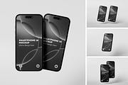 iPhone 16 Pro Mockup, an iPhone Mockup by AnasStudio (Thumbnail 1 of 5)