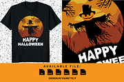 Happy Halloween scarecrow bat tree, an Animal Illustration by Vignette.IT (Thumbnail 1 of 3)