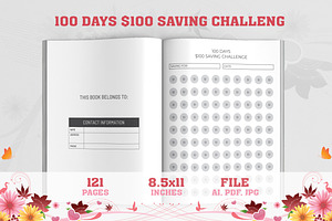 100 Days, $50000 Saving Challenge