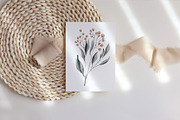 Watercolor Winter Florals Collection, a Decorative Illustration by BarvArt (Thumbnail 2 of 14)