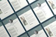 Resume template | Canva, a Templates & Theme by Strategie Creative (Thumbnail 2 of 4)