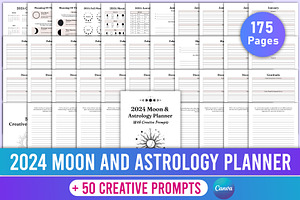 2024 Moon And Astrology Planner Prom