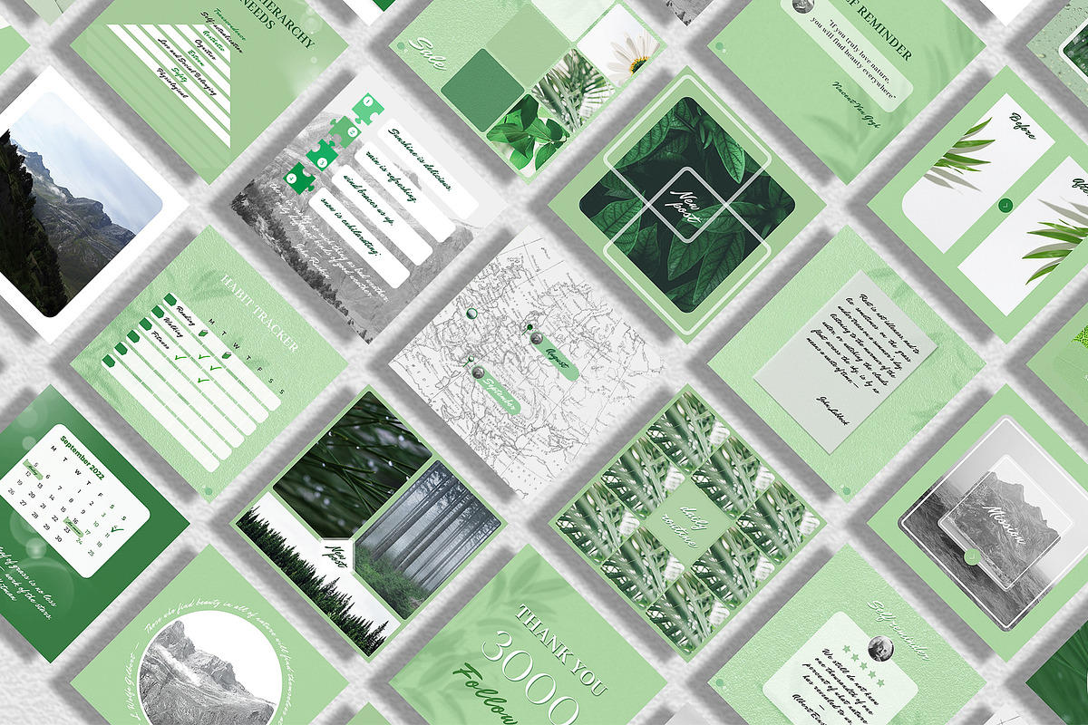 40+ Instagram POST Creator Templates, a Social Media Template by Instancy Design (Photo 3 of 6)