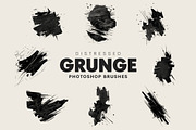 20 Distressed Grunge Brushes, a Brush Add-On by AB-TheDesigner (Thumbnail 1 of 5)