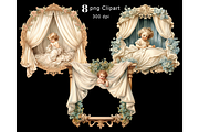 Baby Curtain PNG Clipart, a Person Illustration by Memories By Lea (Thumbnail 4 of 8)