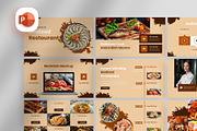 Seafood Restaurant PowerPoint, a Presentation Template by Digitcase x Wealthwells (Thumbnail 1 of 4)
