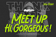 Don Perry - Brush Display Font, a Font by Gassstype (Thumbnail 2 of 7)