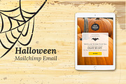 Halloween Mailchimp Eblast, an Email Template by Khryna Designs (Thumbnail 1 of 2)