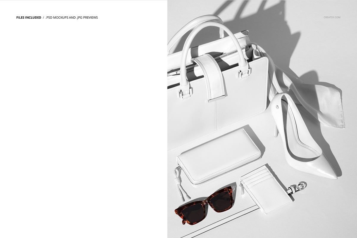 Leather Goods Silk Scarf Mockup, a Mask Mockup by creatsy5 (Photo 2 of 6)