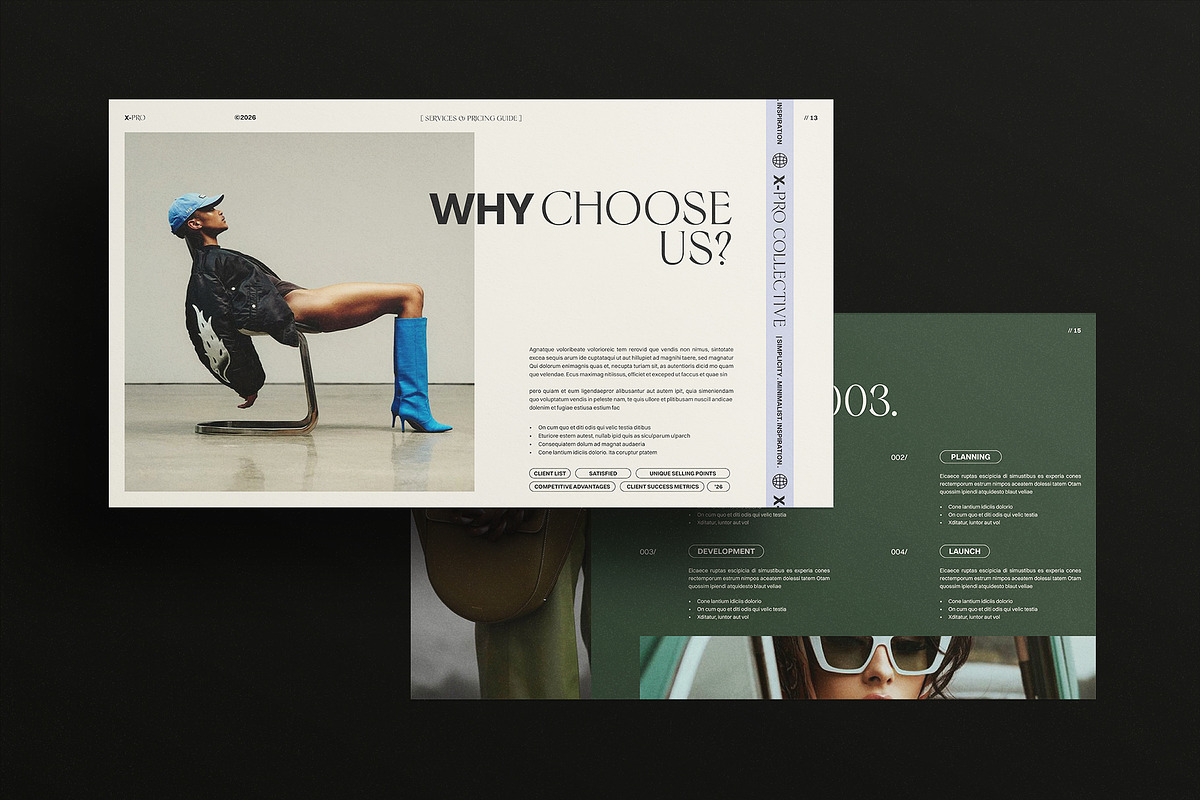X-PRO | Services and Pricing Guide, a Presentation Template by ArtisanaAura (Photo 8 of 10)
