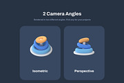 Statistics and Data 3D Icon Set, an Icon by Nate Studios (Thumbnail 4 of 8)