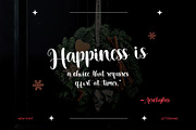 Slack On Christmas - Script, a Script Font by Lettermine (Thumbnail 2 of 10)