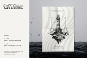 Dark Academia Ocean | Illustration, an Object Illustration by KetteCreate (Thumbnail 3 of 14)
