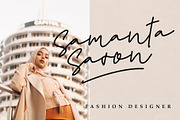 Tamia Rose Signature - Extra Swashes, a Script Font by Signatoro (Thumbnail 3 of 12)