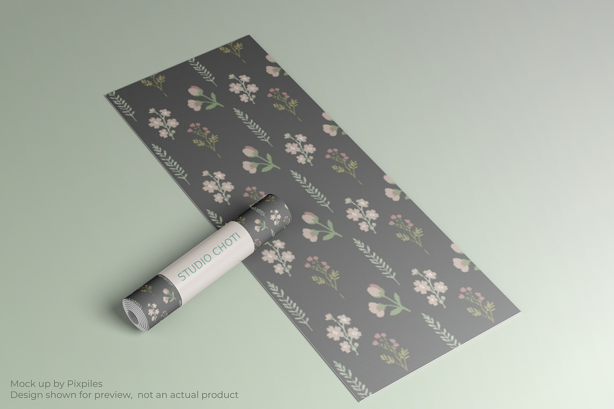Whisper from the East- Pattern, a Pattern Graphic by STUDIO CHOTI (Photo 11 of 14)